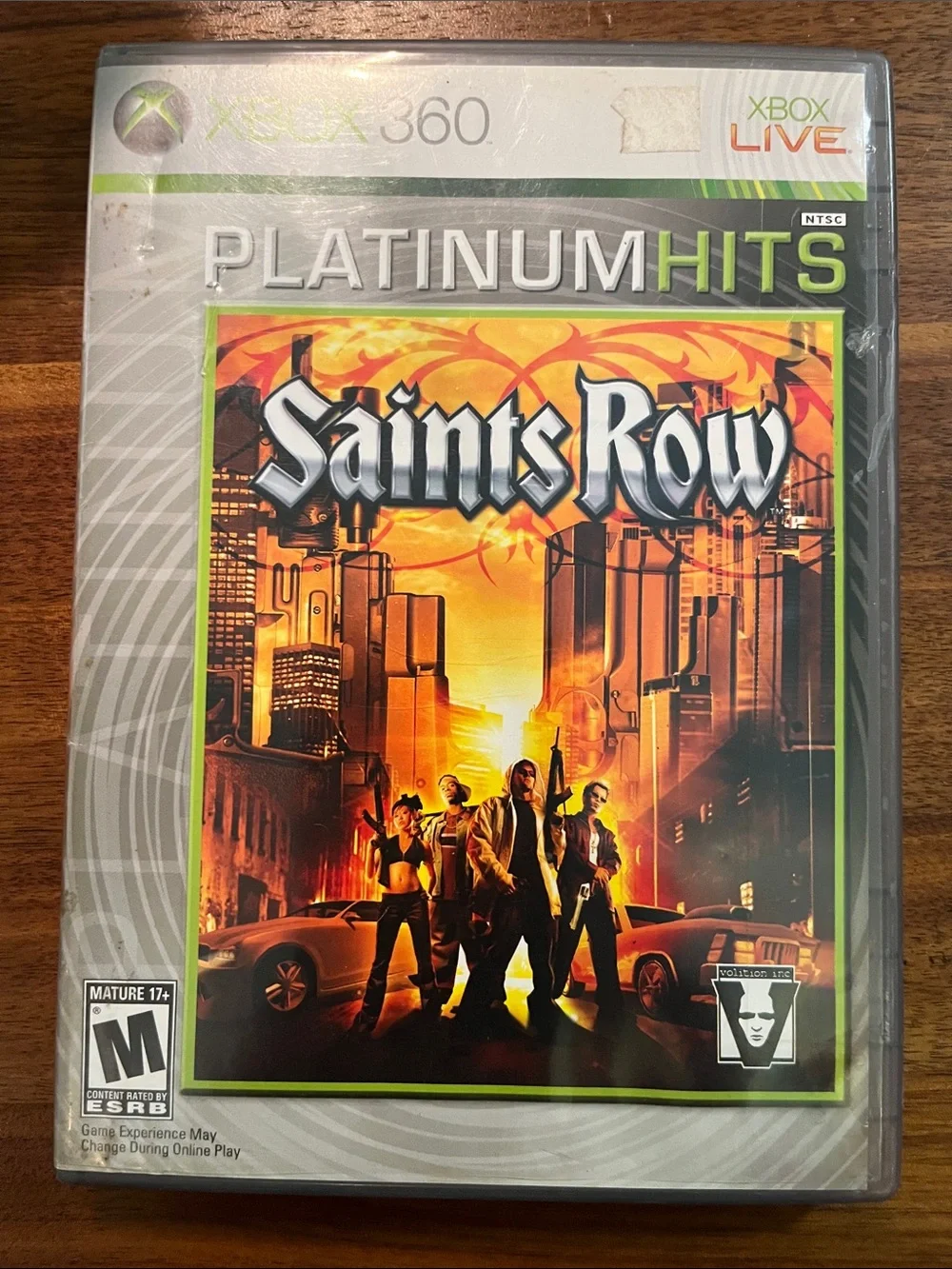Saints Row (Platinum Hits) Edition for the Xbox 360 CIB